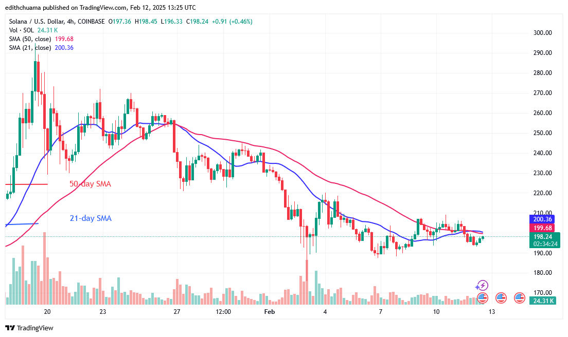 Solana Loses Ground as It Revisits the 0 Low