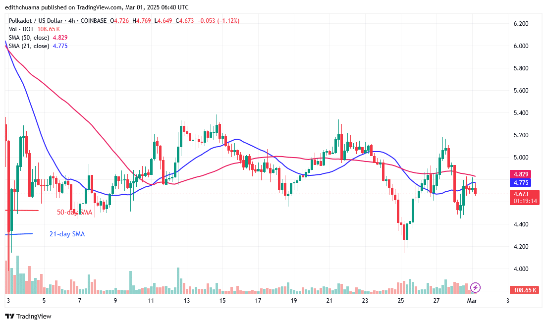 Polkadot Stabilizes Above .00 as It Hits the Oversold Region