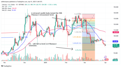 Litecoin Slumps as It Loses theSupport