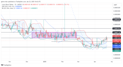 Lucky Block Price Forecast - LBLOCKUSD Bulls' Strength Has Slowed Down