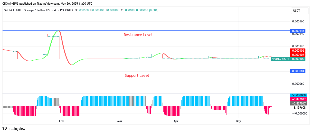 Sponge (SPONGEUSDT) Price Is Lowered to Attract More Invetors