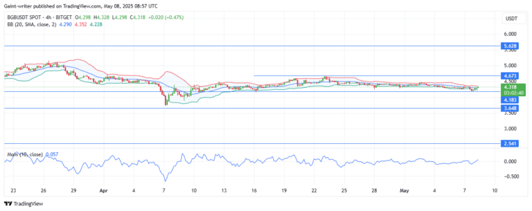 BGBUSD Sideways Struggle Continues as Breakout Looms
