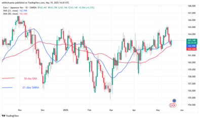 The EUR/JPY Loses Ground Below the 163.00 Barrier