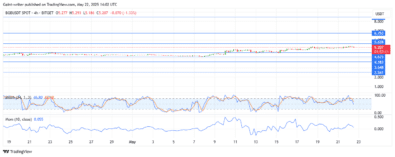 Bitget Token Bulls Face Resistance at .6200 as Sellers Push Back