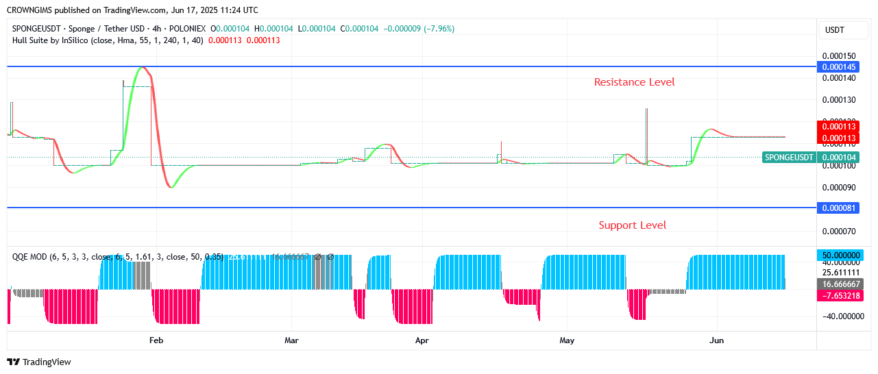 Sponge Price: Bullish Momentum Is Strengthened
