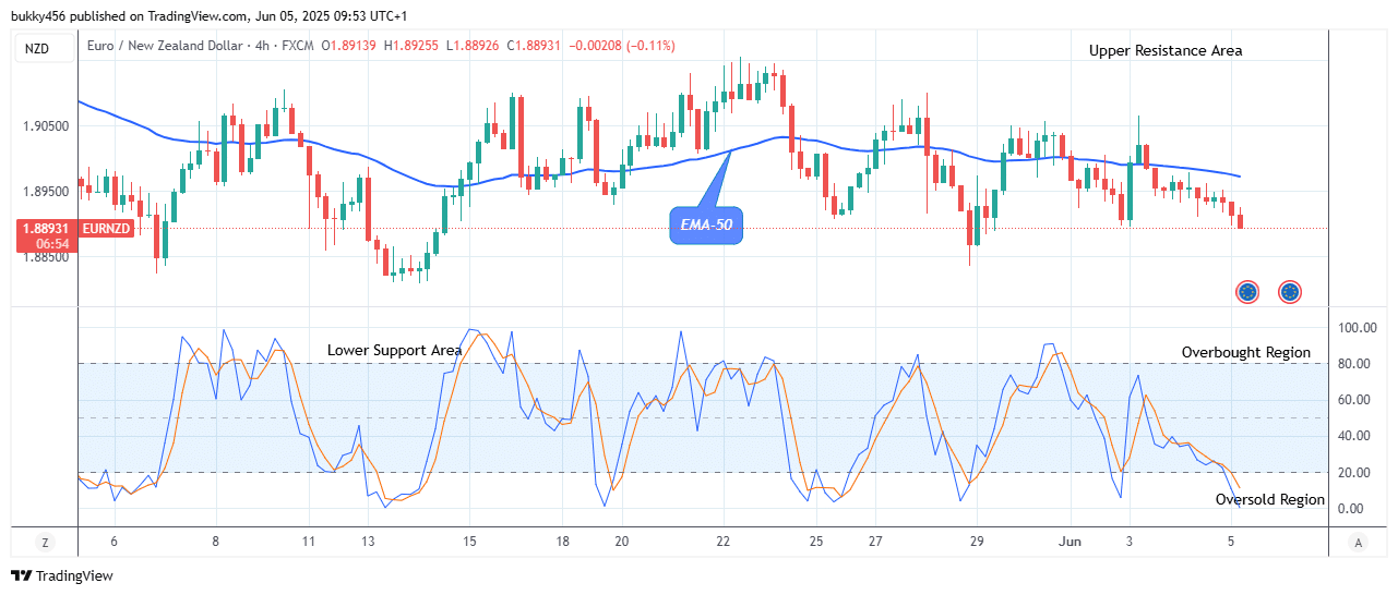 EURNZD: Possible Reversal at the .88 Support Level