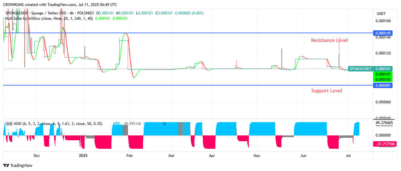 Sponge Price Is Under Bullish Pressure