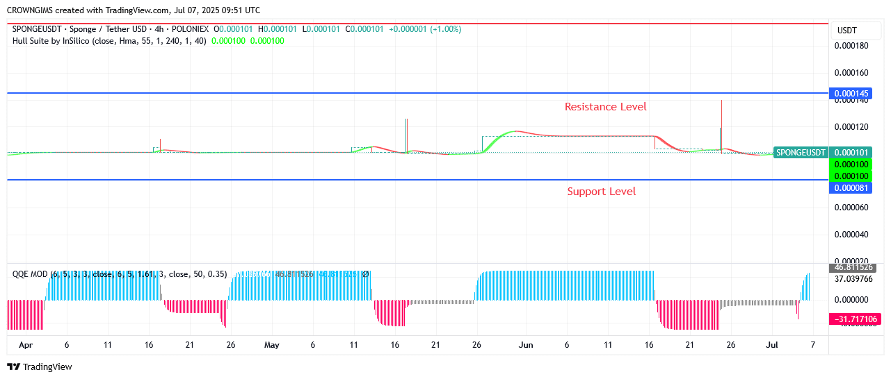 Sponge Price: Advancement of Bullish Pressure