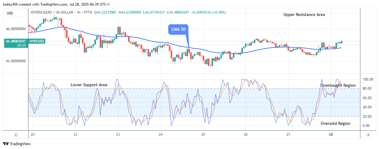 Hyperliquid (HYPEUSD) Price May Proceed Higher