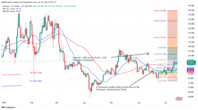 Litecoin Keeps Rising Beyondin a Bull Market