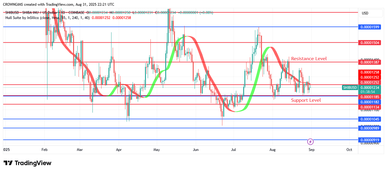 Shiba Inu (SHIB) Price May Retest Previous Low