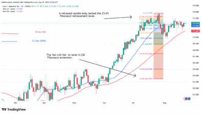 The EUR/JPY Oscillates Above 171 as It Risks Falling