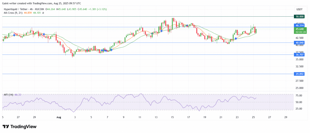 Hyperliquid Bulls Challenge Key Resistance as Breakout Looms