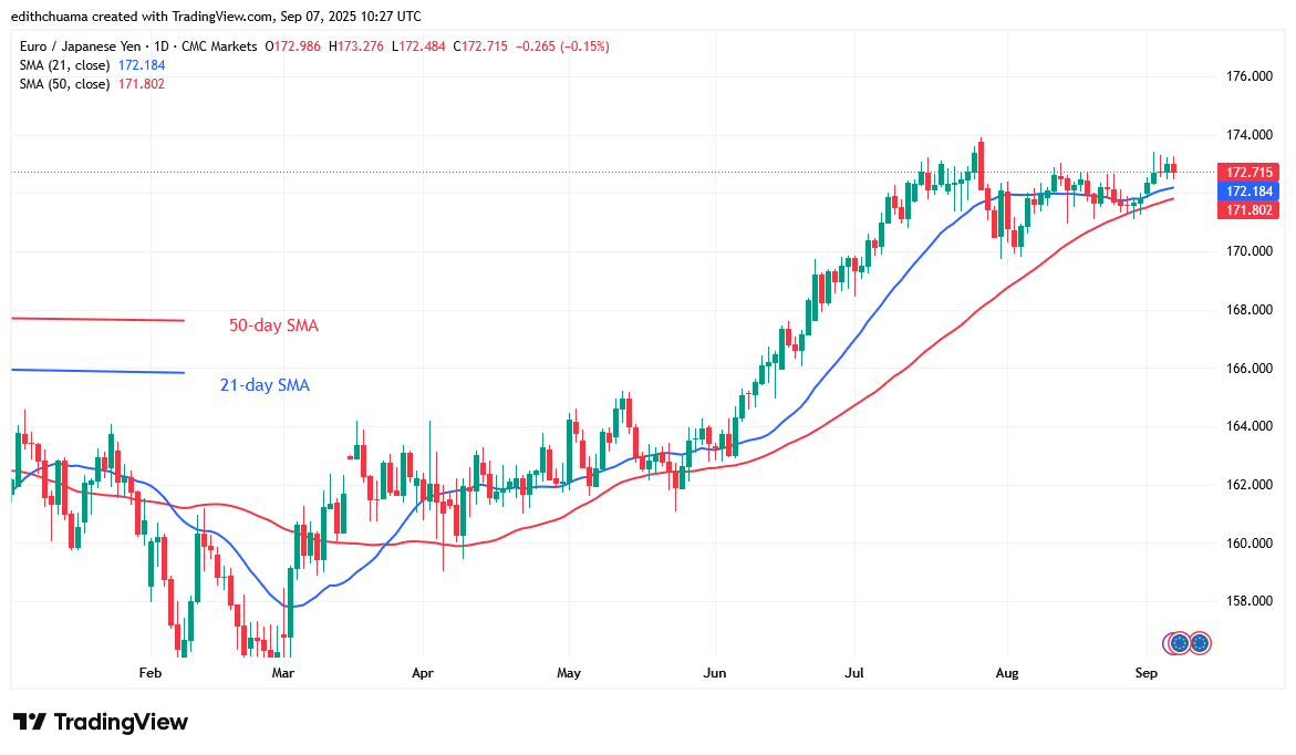 The EUR/JPY Tumbles below the 174.00 Barrier