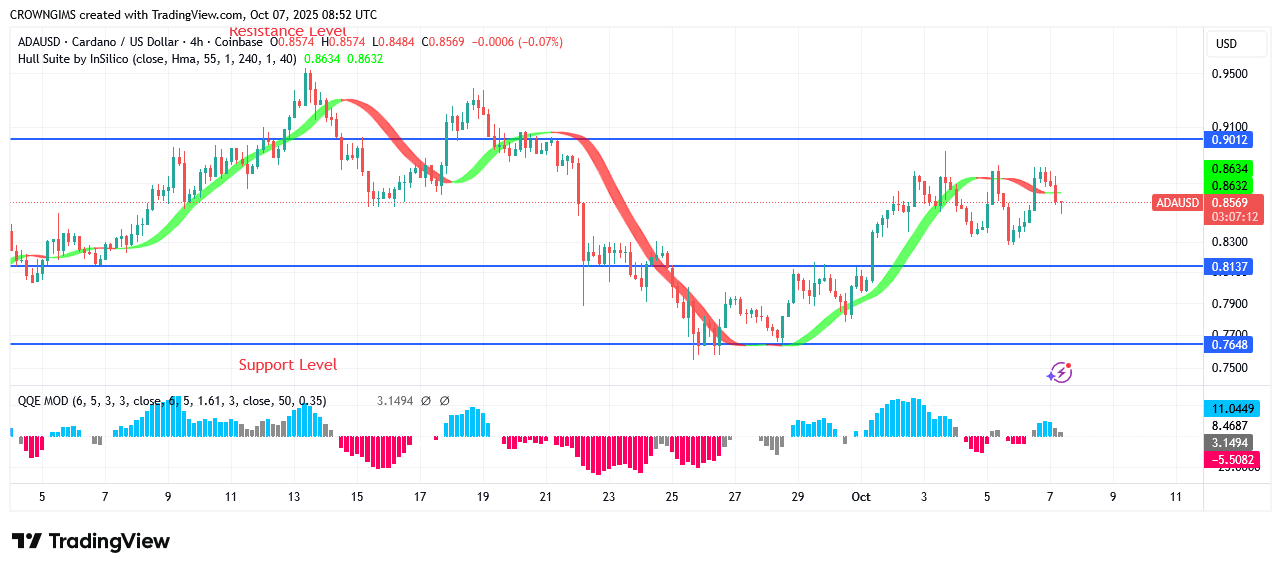 Cardano Price May Break Down $0.77 Point