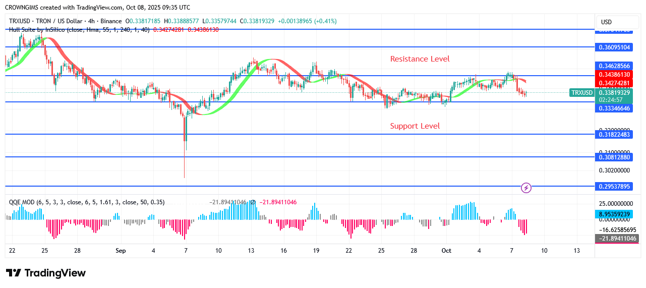TRON Price Can Go Closer to $0.30 Script