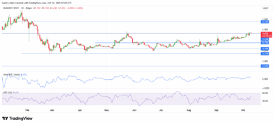 BGB/USDT Sustains Gains Above .60 Support Zone