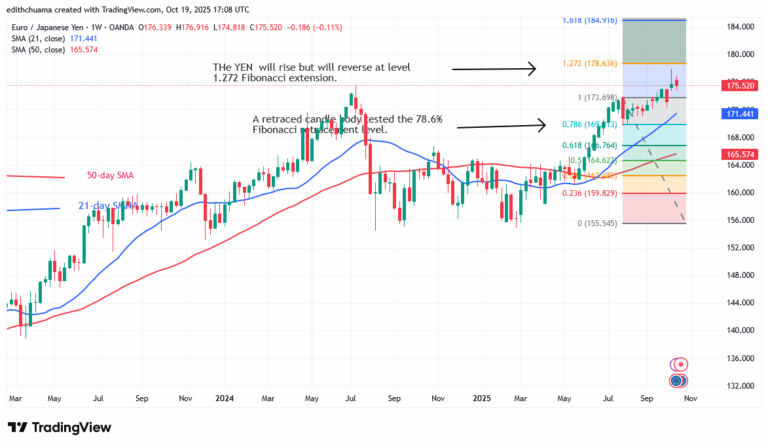 The EUR/JPY Rises above 175.00 Once More
