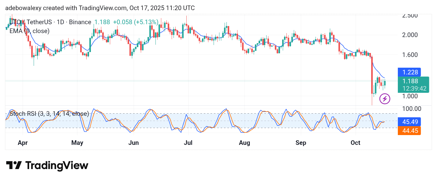 Jito (JTO) Posts Gains in a Bloody Market