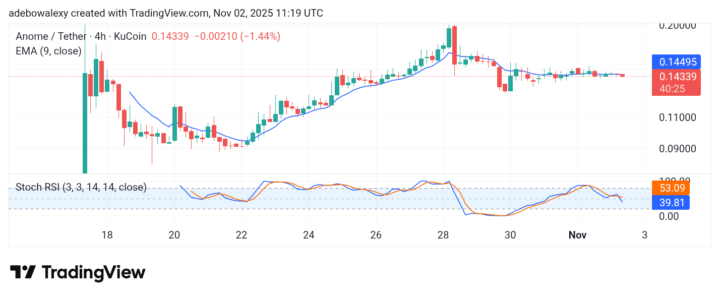 Trending Coins for November 2, 2025: MOG, ANOME, BAY, ZK, and PIGGY