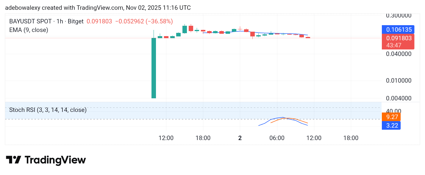 Trending Coins for November 2, 2025: MOG, ANOME, BAY, ZK, and PIGGY
