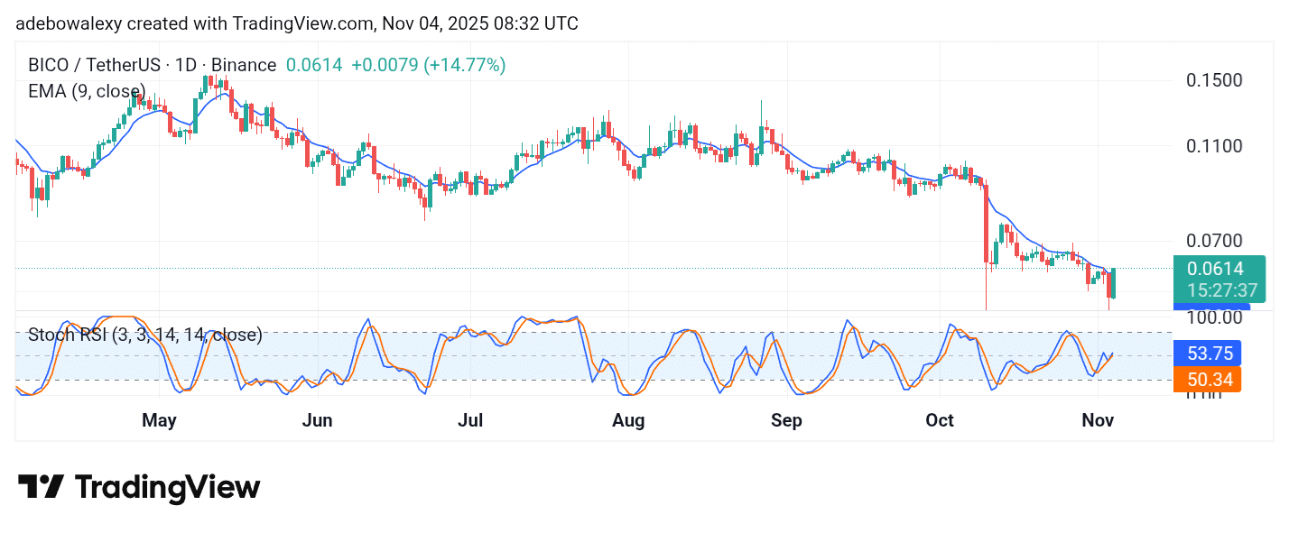 Biconomy (BICO) Sees a Modest Bounce Back