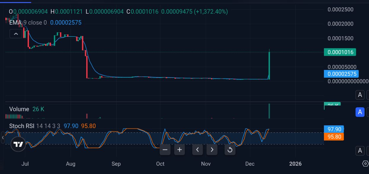 Trending Coins for December 14, 2025: BOOGIE, SENTIS, NIGHT, ESPORT, and BOXABL