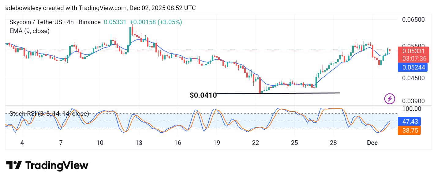 SKYUSDT Stays Resilient Above Key Technical Levels