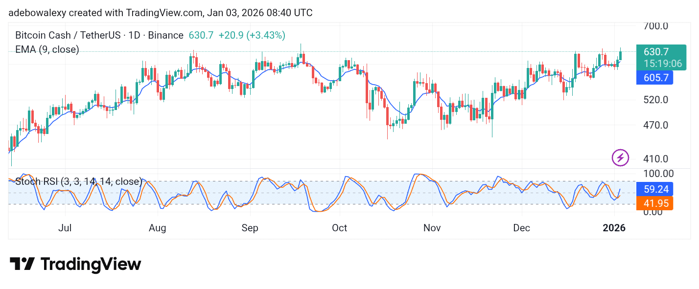 Bitcoin Cash (BCH) Assumes Another Target