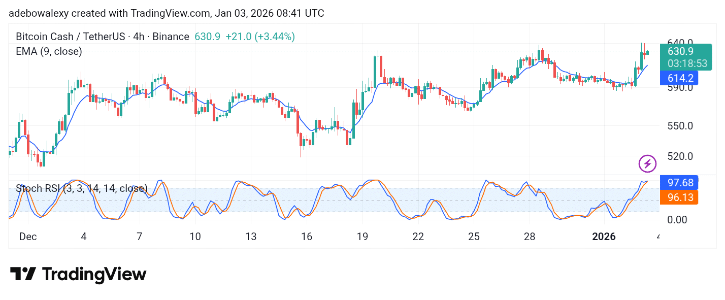 Bitcoin Cash (BCH) Assumes Another Target