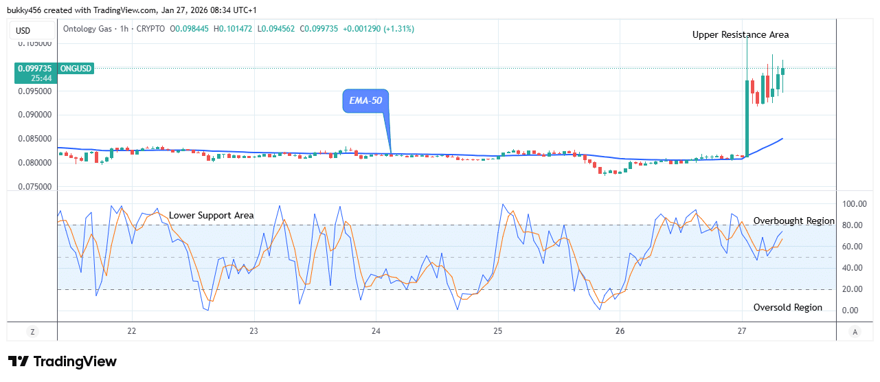 Ontology Gas (ONGUSD) Price Presents a Potential Buy Opportunity