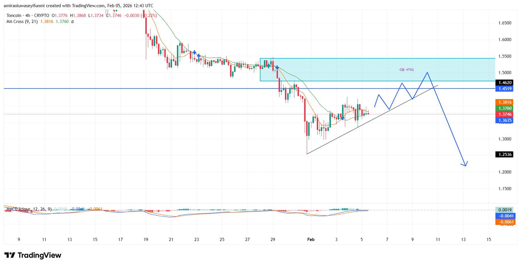 TONUSD Falls Further As Buyers Keep Exiting The Market