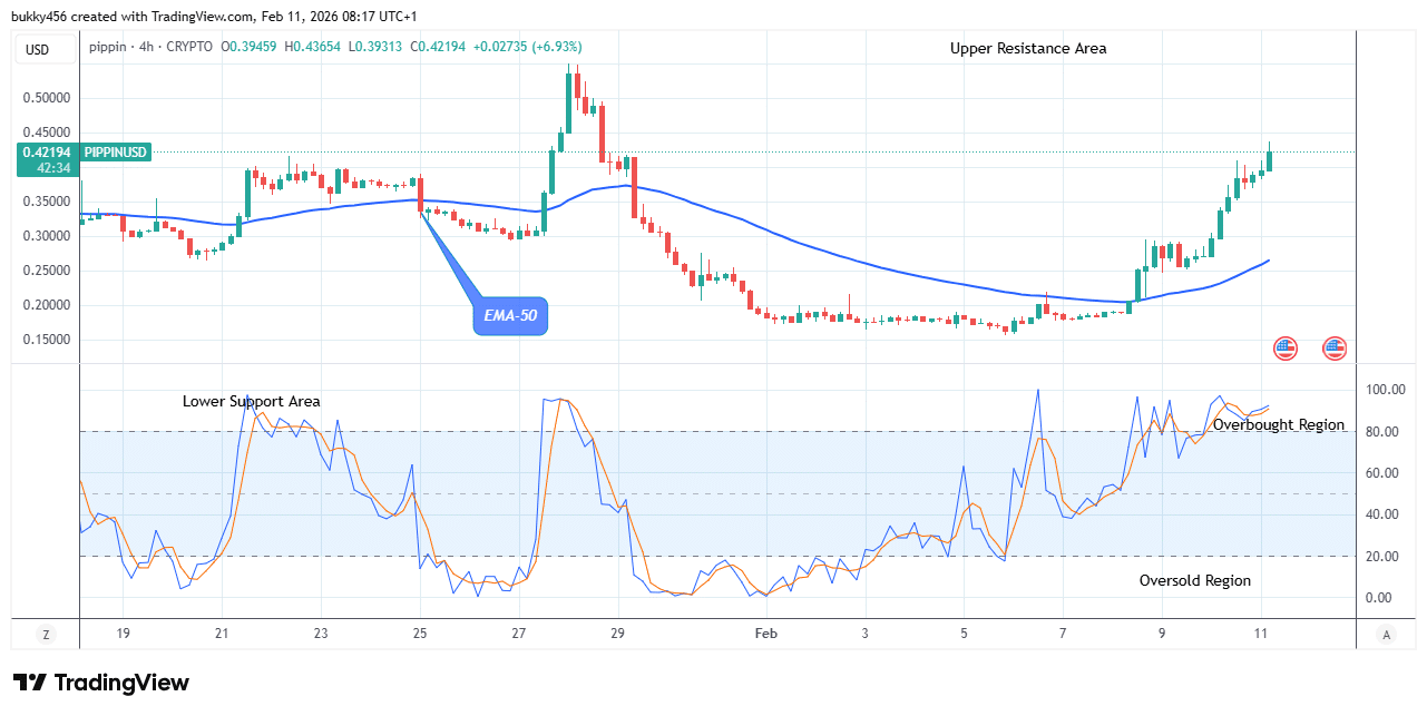 Pippin (PIPPINUSDT) Price Targets the $0.702 High Level, Amidst Soaring Network
