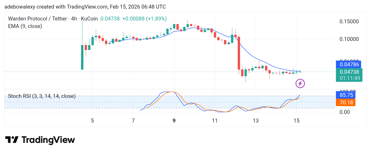 Trending Coins for February 15, 2026: WARD, PEPE, DOGE, XRP, and PI